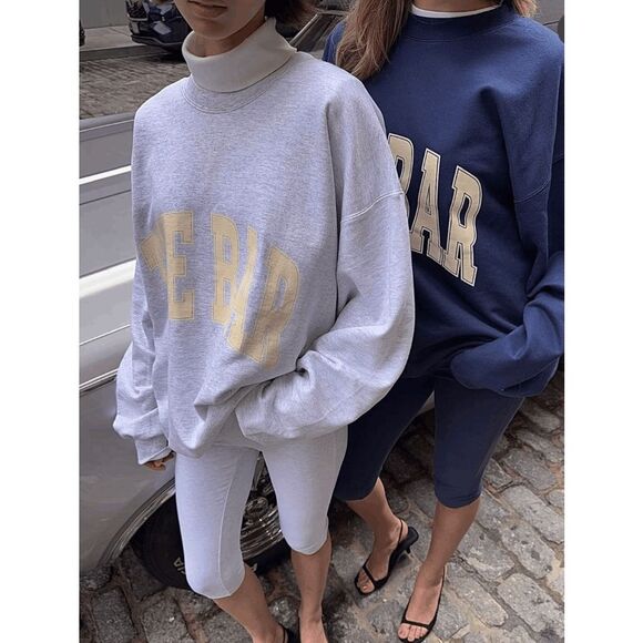 The Bar INSIDE OUT VARSITY LT HEATHER GREY - Picture 4 of 13